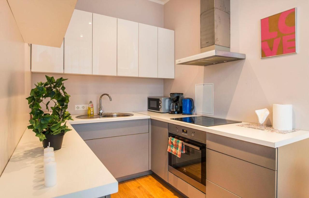 Central 2-Level Penthouse With Terrace And Free Parking Riga Esterno foto